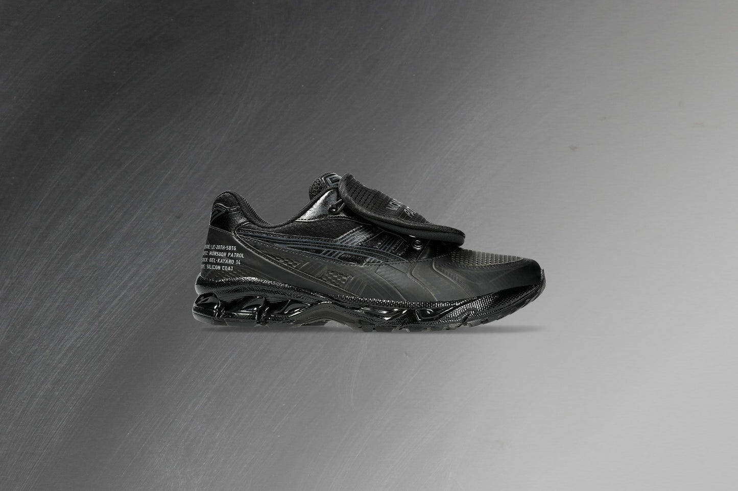 Asics x SBTG x Limited Edt Gel-Kayano 14 - Black/Black