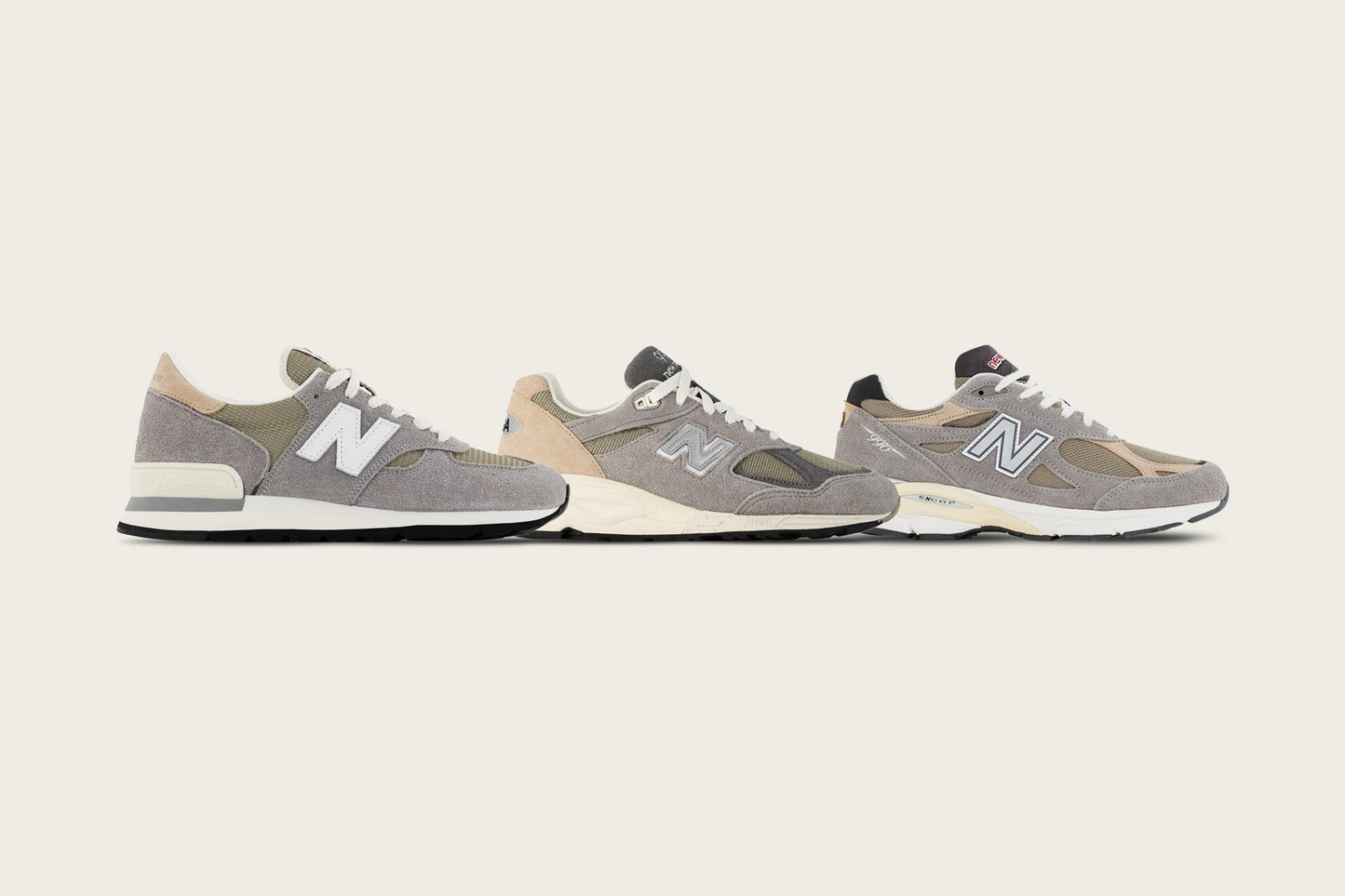 New Balance x Made By Teddy 990v1 - Marblehead/Incense