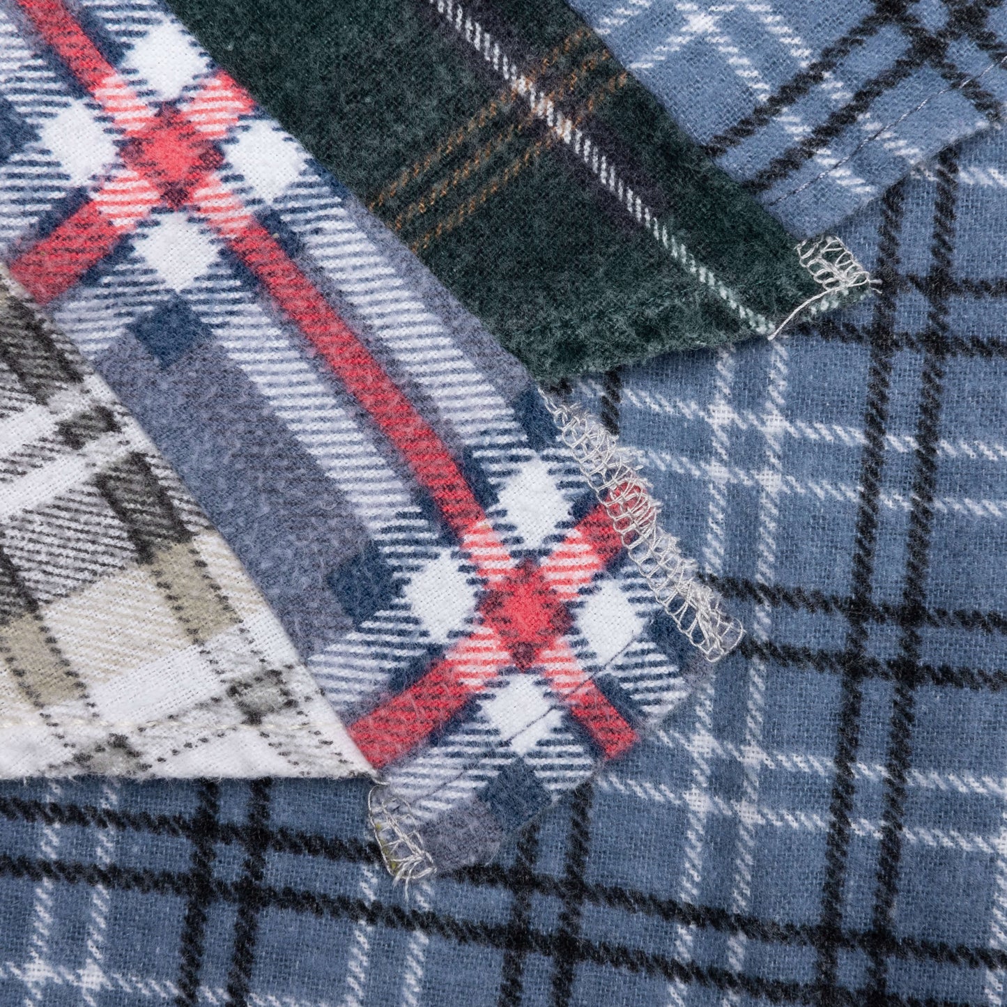 Rebuild by Flannel Shirt 7 Cuts Shirt - Blue Granite