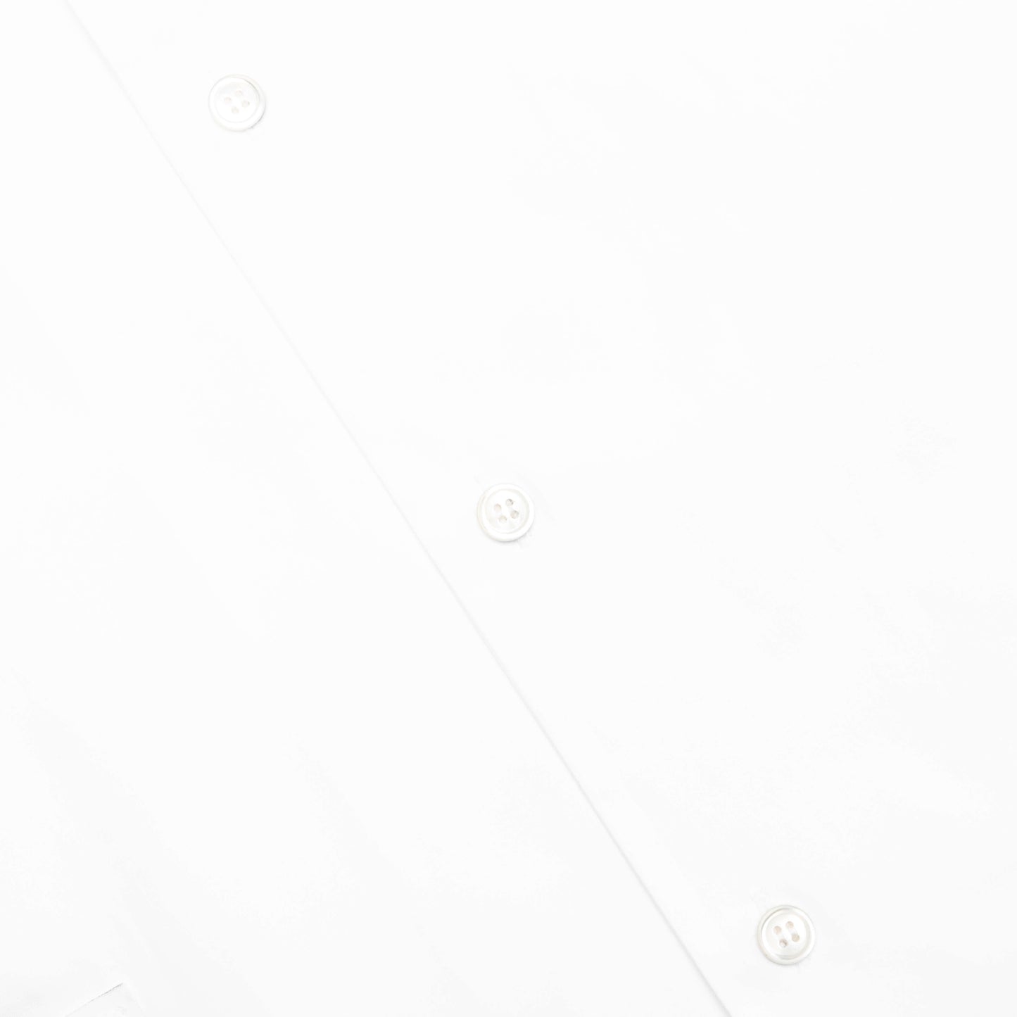 Poplin Bowling Shirt with Mended Patch - Lily White