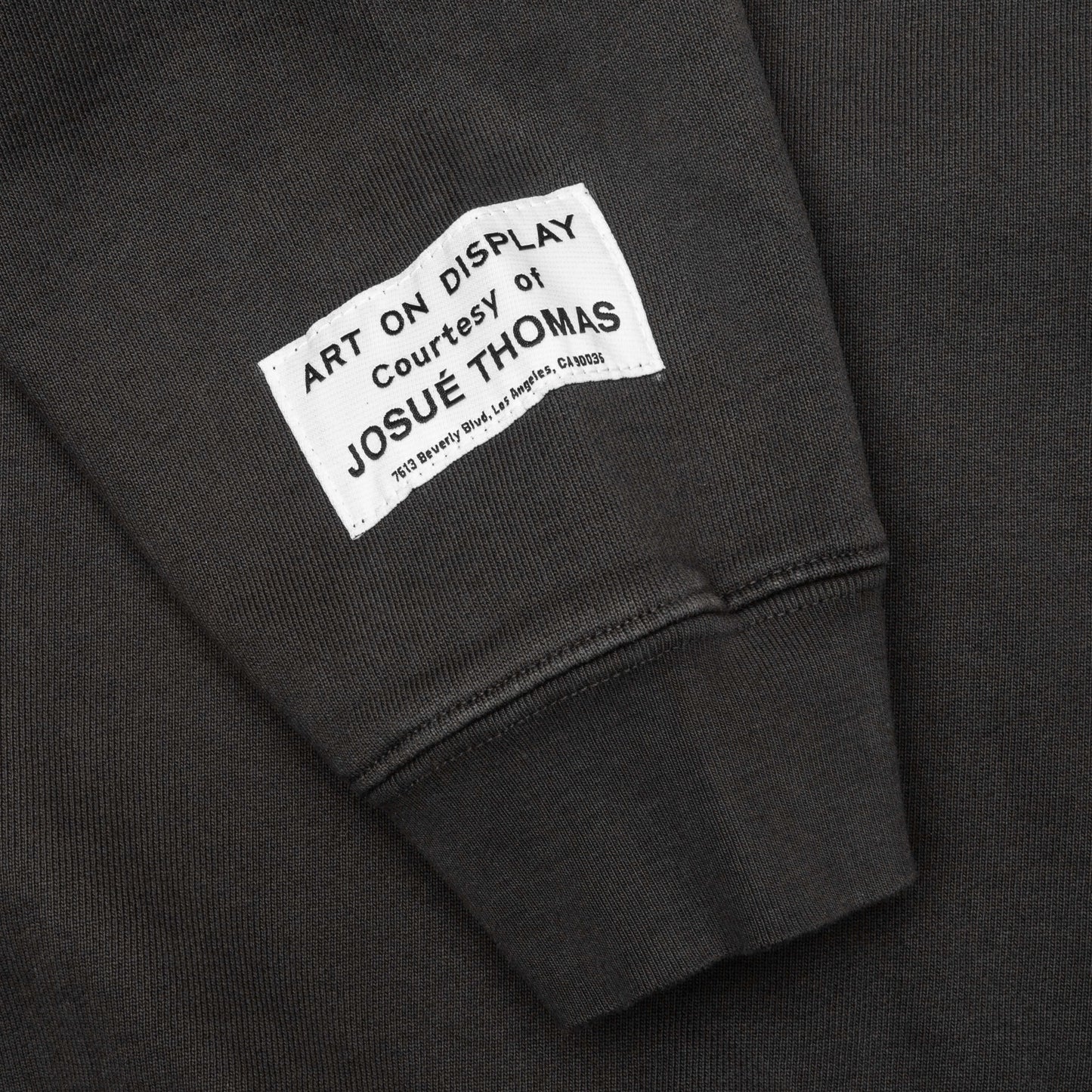 Size Logo Hoodie - Black