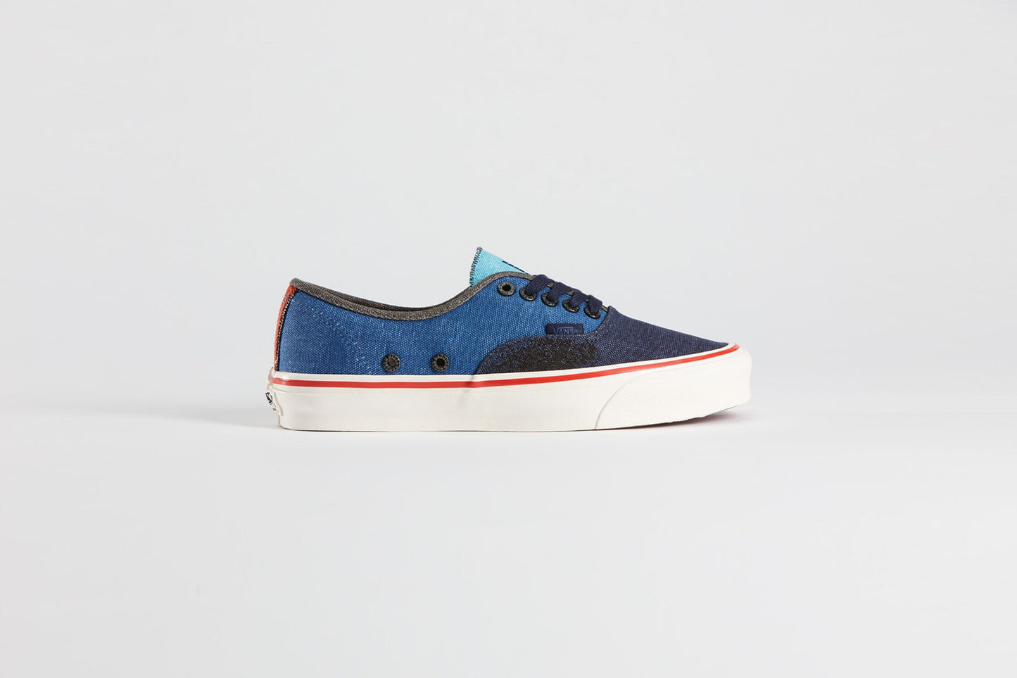 Vans Vault x Nigel Cabourn OG Authentic LX - Crazy Navy Mix