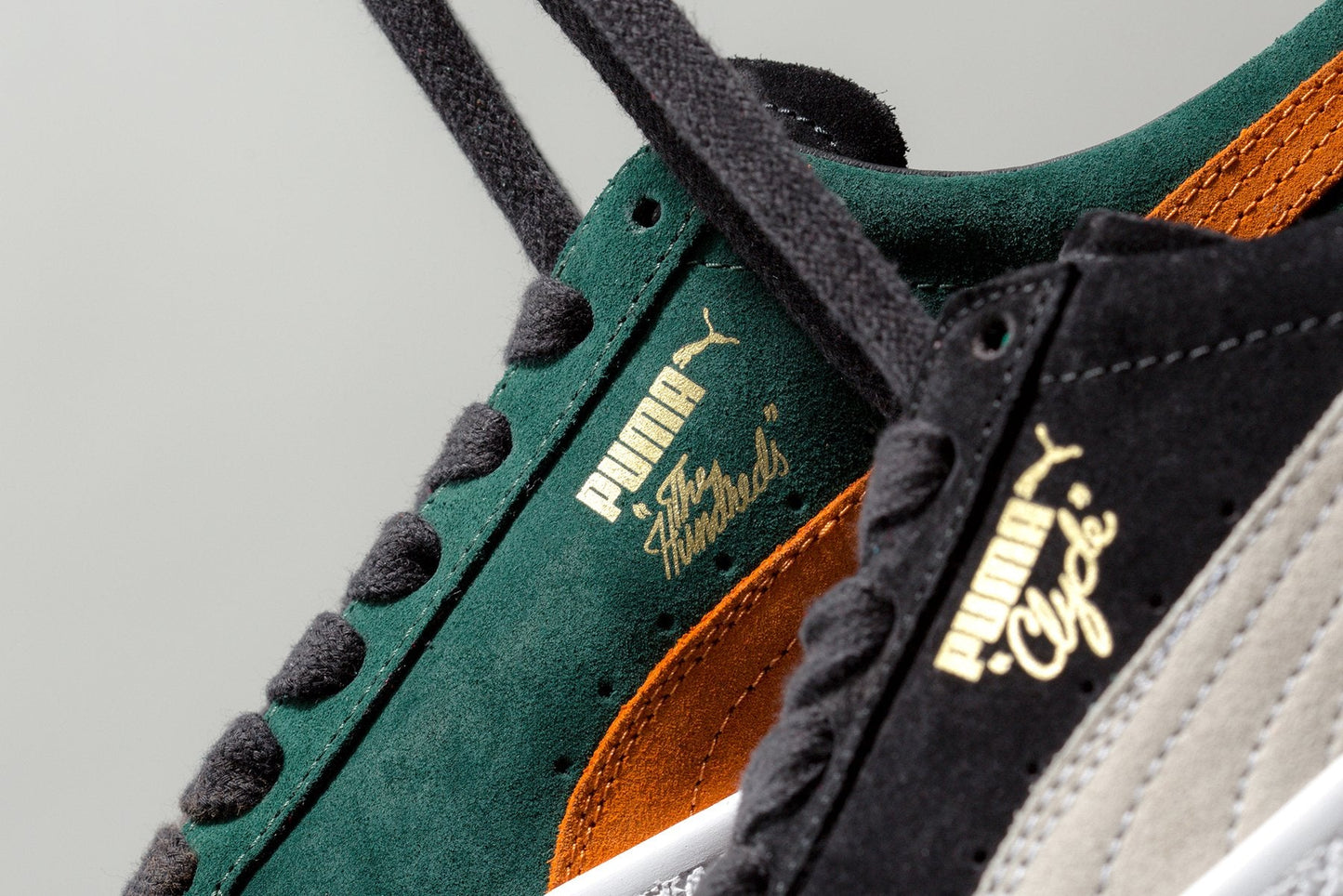 Puma x The Hundreds Clyde - Black/White