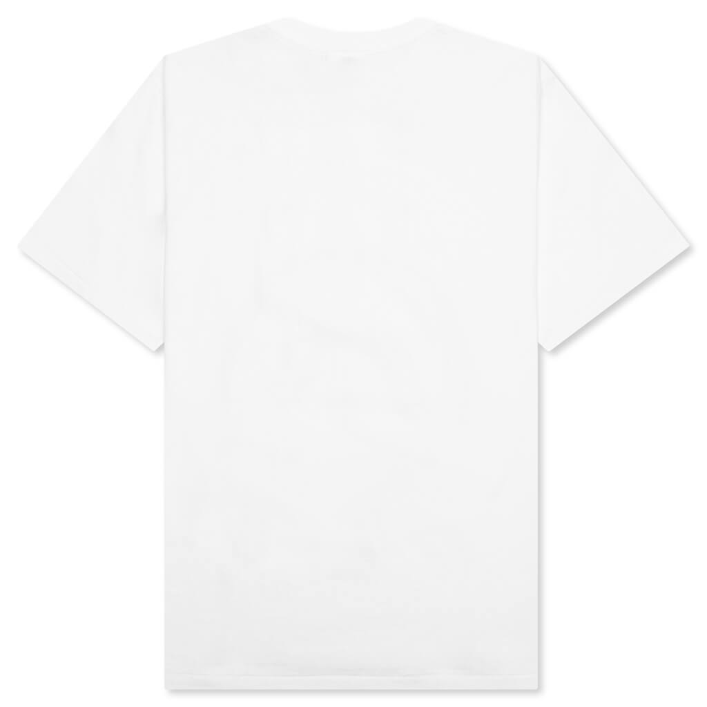 1st Camo College Tee - White/Yellow