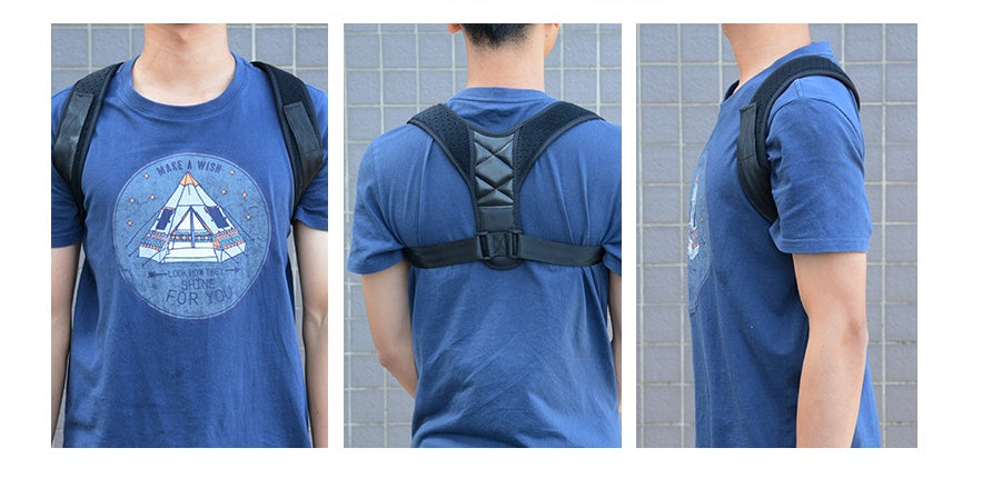 Adjustable Back Posture Support Brace Lightweight Breathable Strap