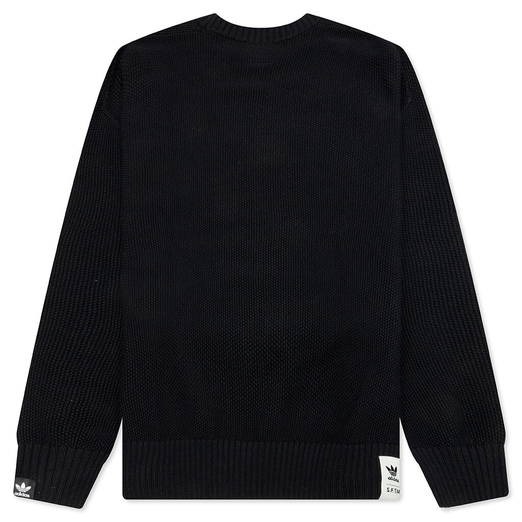 Adidas x Song for the Mute Knit Crew - Black