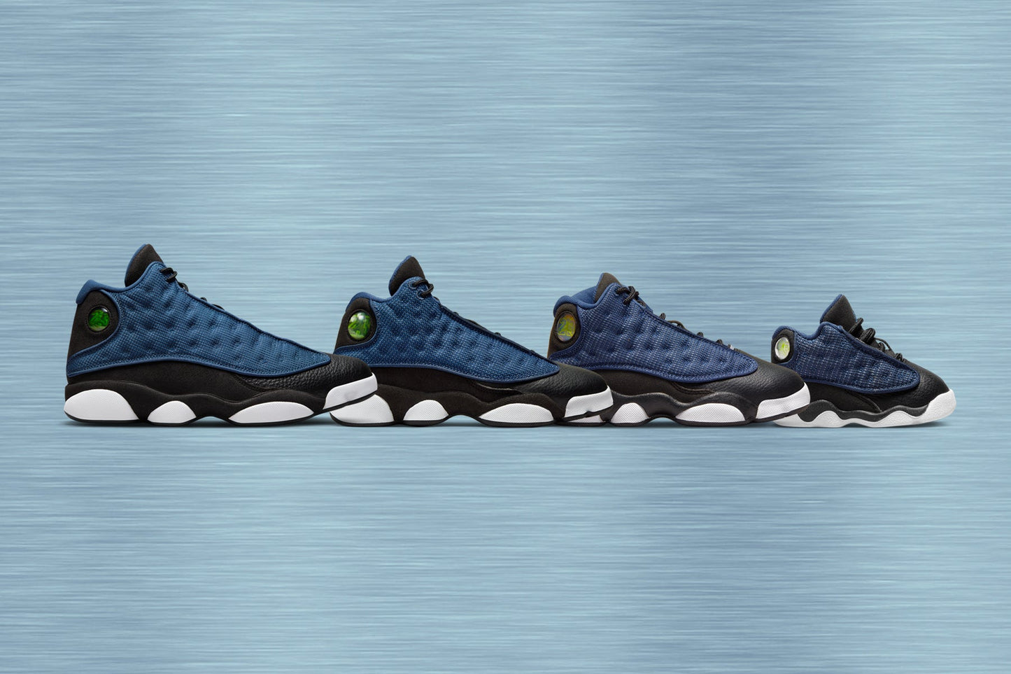 Air Jordan 13 Retro (GS) - Navy/University Blue/Black