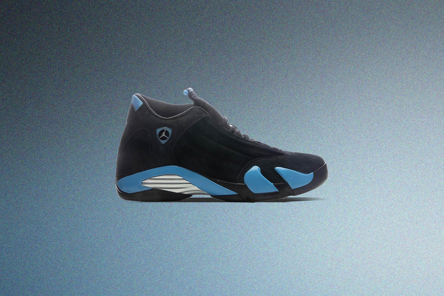 Air Jordan 14 Retro 'University Blue' - Black/White/University Blue