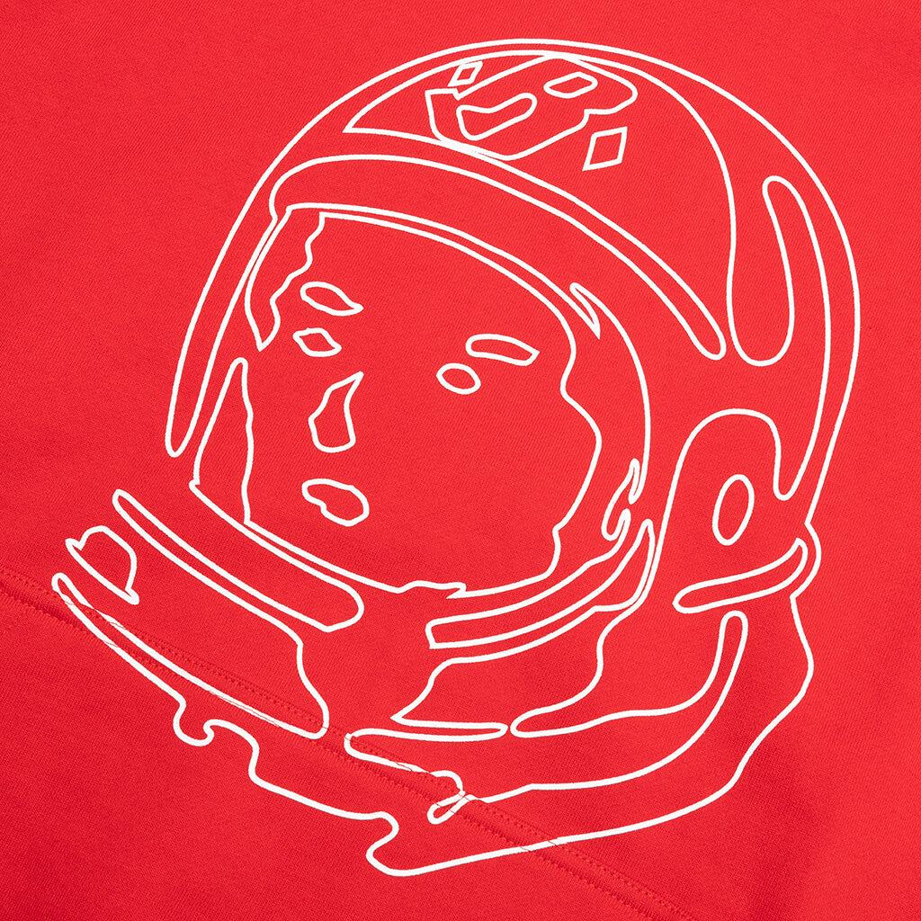 BB Line Helmet Hoodie - Racing Red