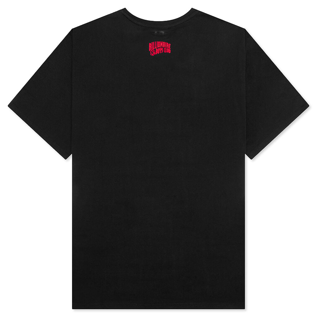 BB Molecules S/S Tee (Temp Color Change Print) - Black