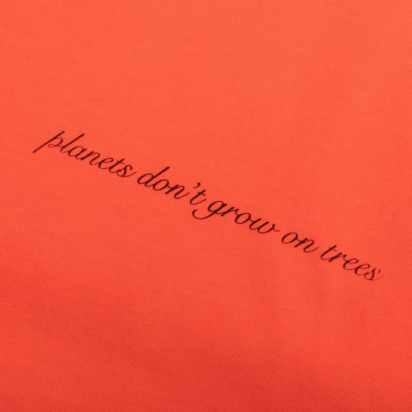 Planet Trees S/S Tee - Red Orange