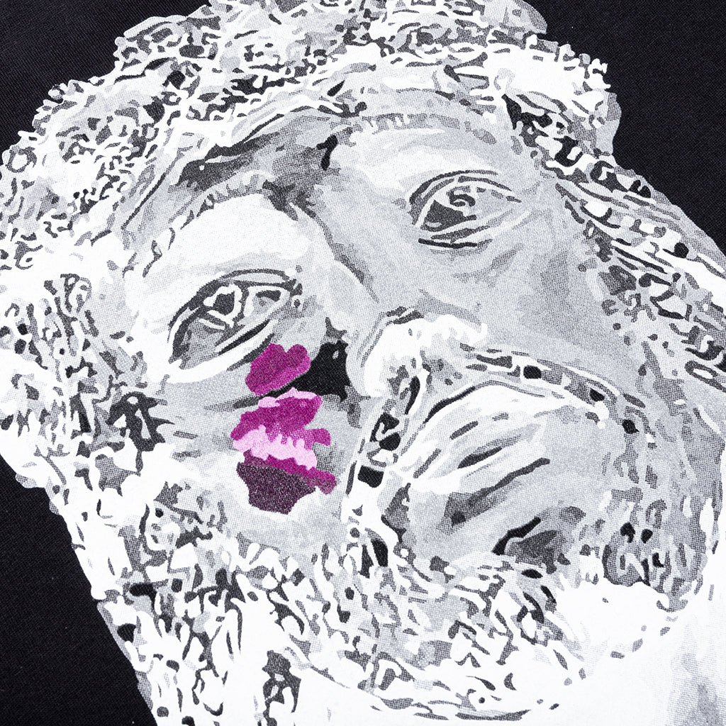 Yams Day Jesus Piece T-Shirt - Black
