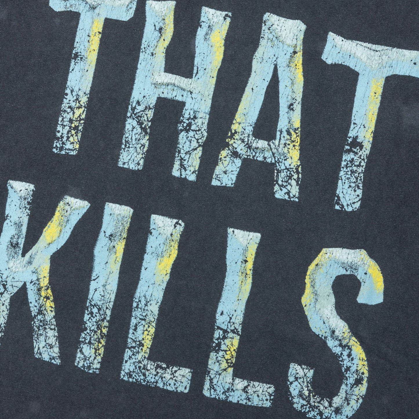 Broken Art That Kills Tee - Vintage Black
