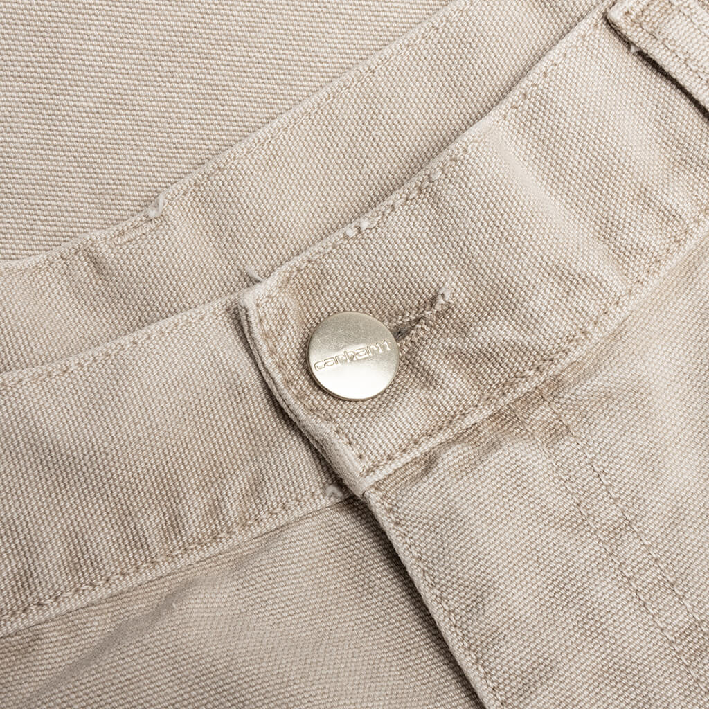 Double Knee Pant Faded - Dusty Brown