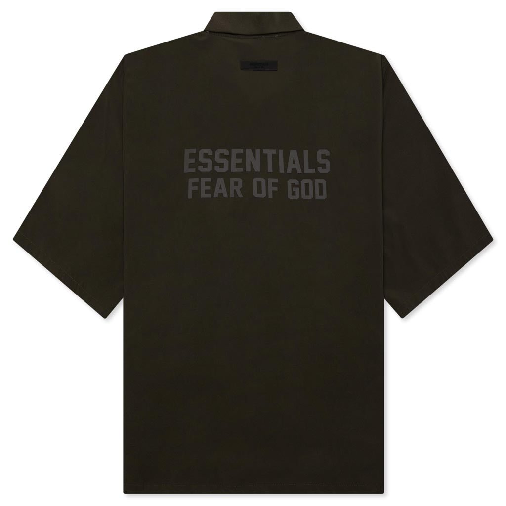 S/S Nylon Shirt - Black