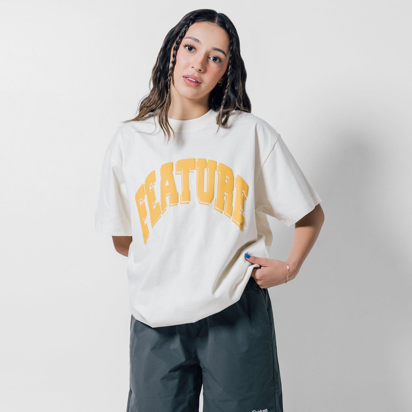Collegiate Arch Tee - Oil Green
