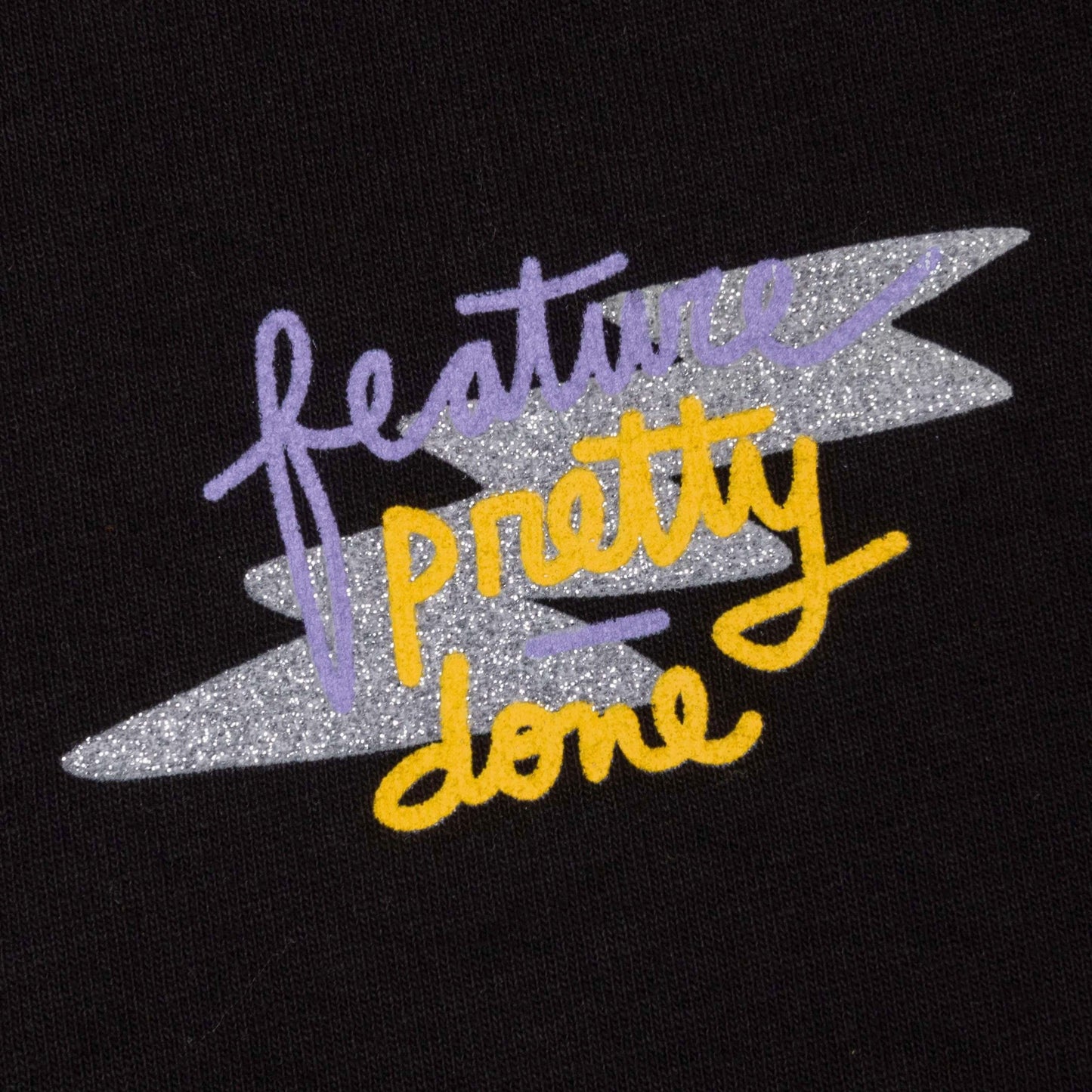 Feature x Pretty Done Mind Body Soul Tee - Black