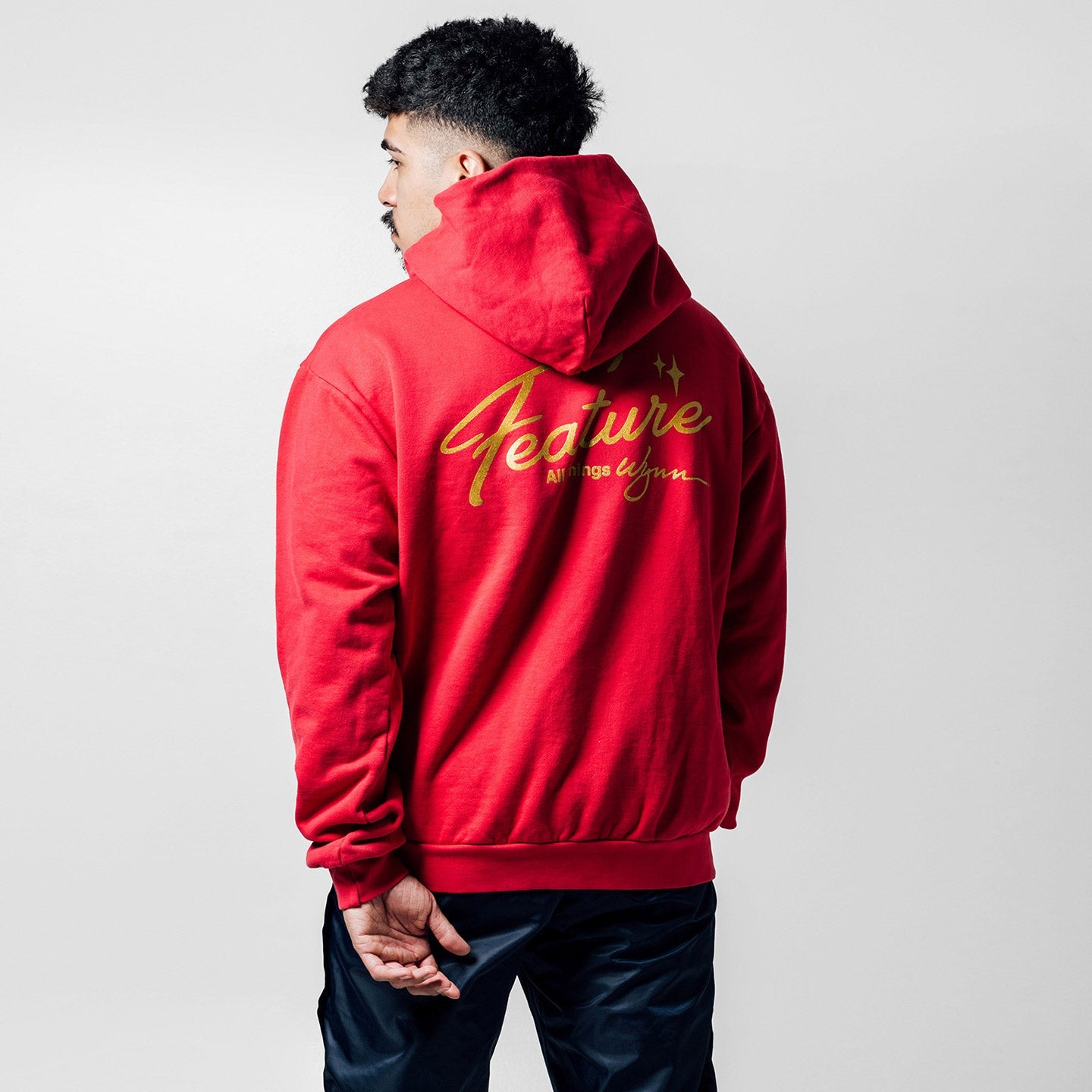 Feature x Wynn Shine Hoodie - Scarlet