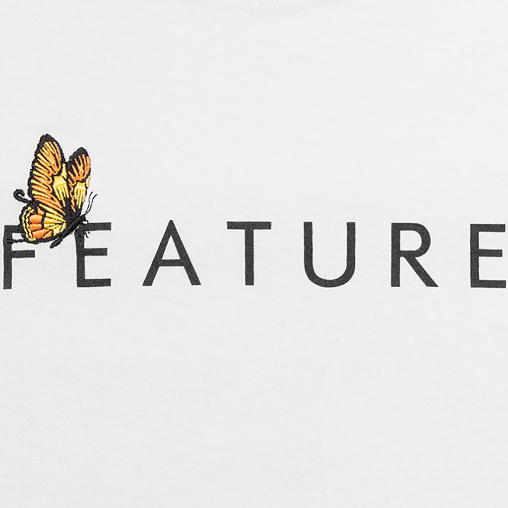 Butterfly Logo Tee - Off-White