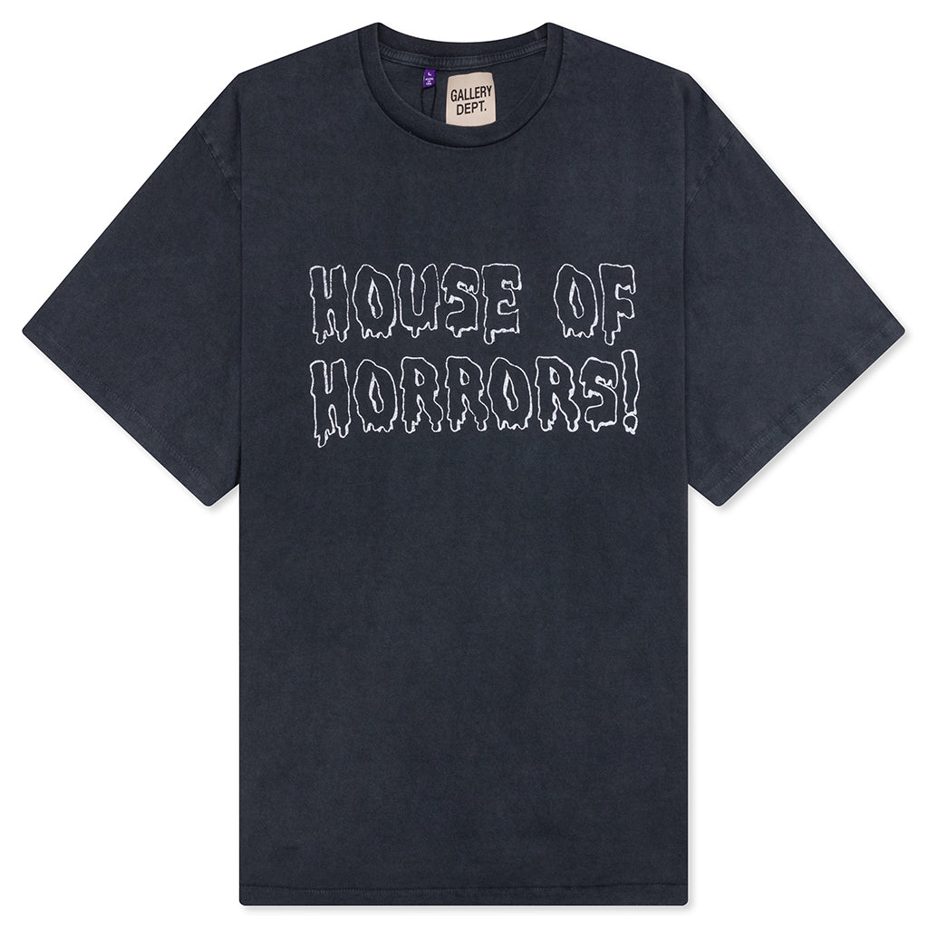Horrors Tee - Vintage Black