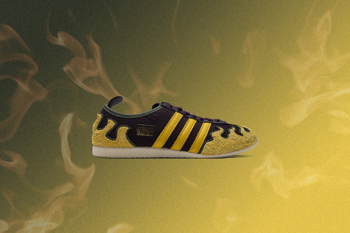 Adidas x Brain Dead Japan Low - Shadow Brown/Hazel Yellow/Off White