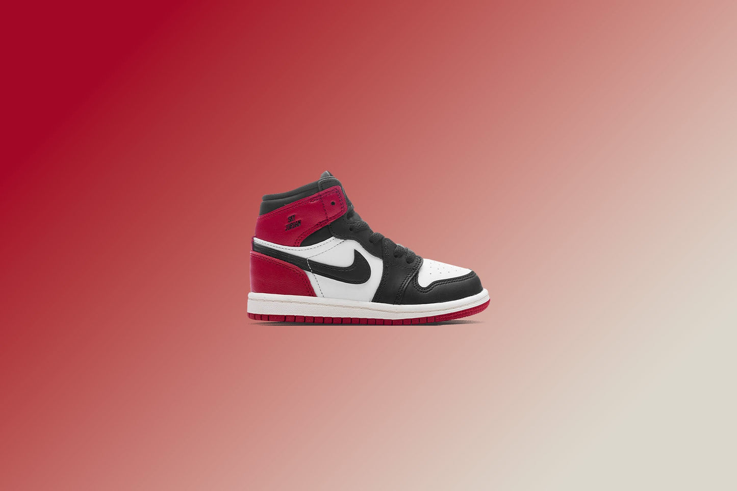 Air Jordan 1 Retro High OG 'Black Toe Reimagined' (TD)  - White/Black/Varsity Red/Sail