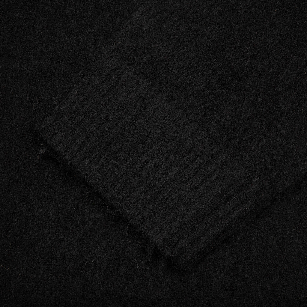 Script Logo Sweater - Black