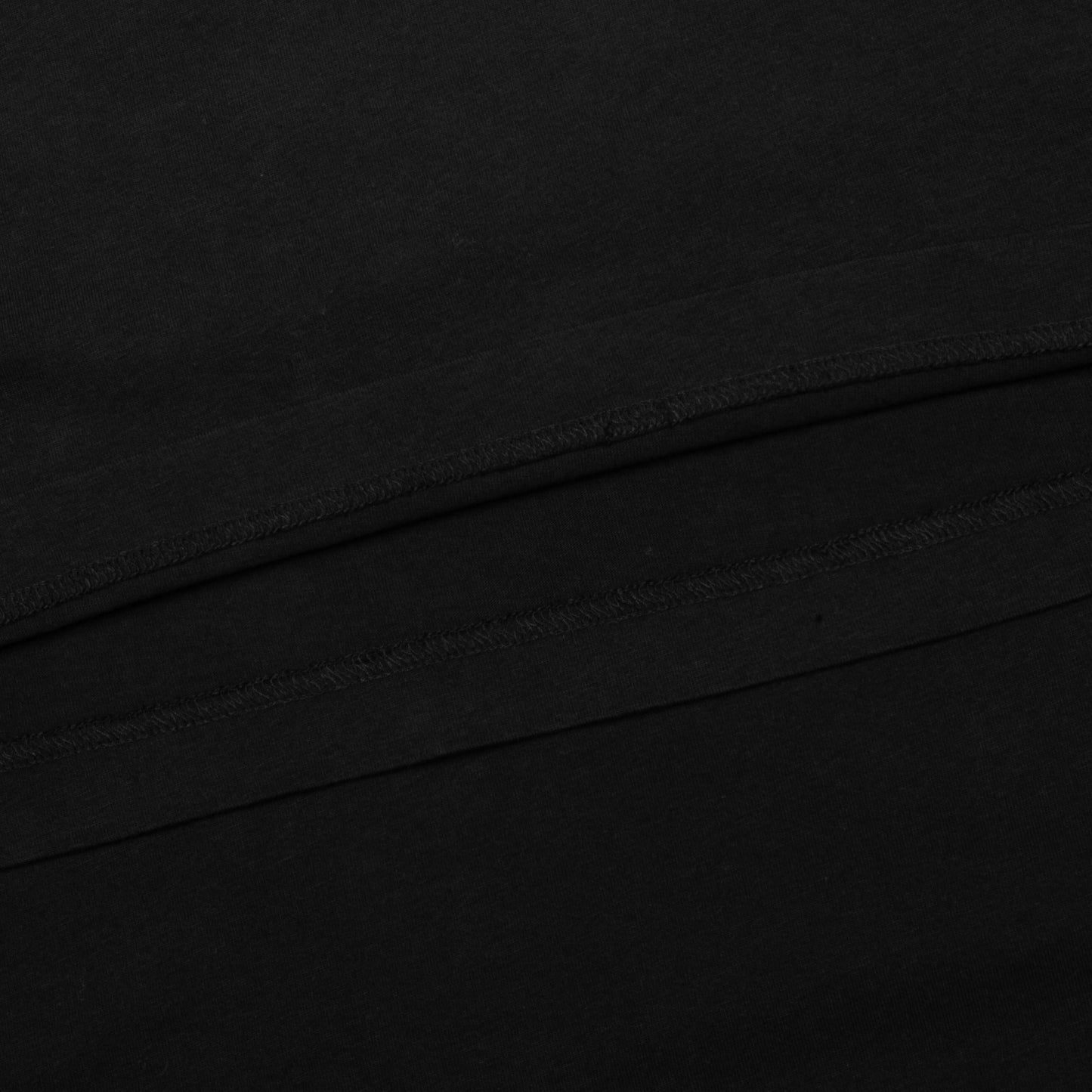 Neck Logo Tee - Black/Off-White