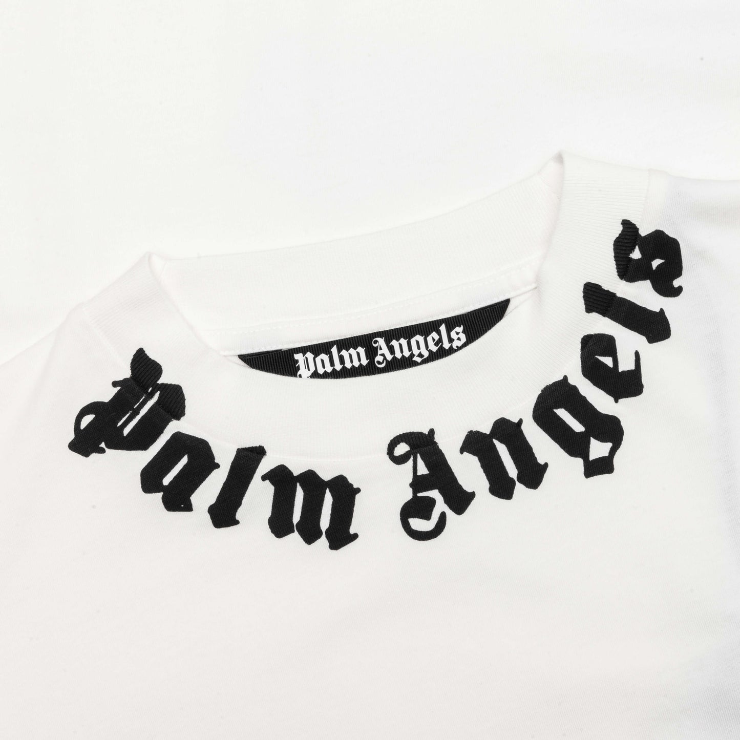 Neck Logo T-Shirt - Off-White/Black
