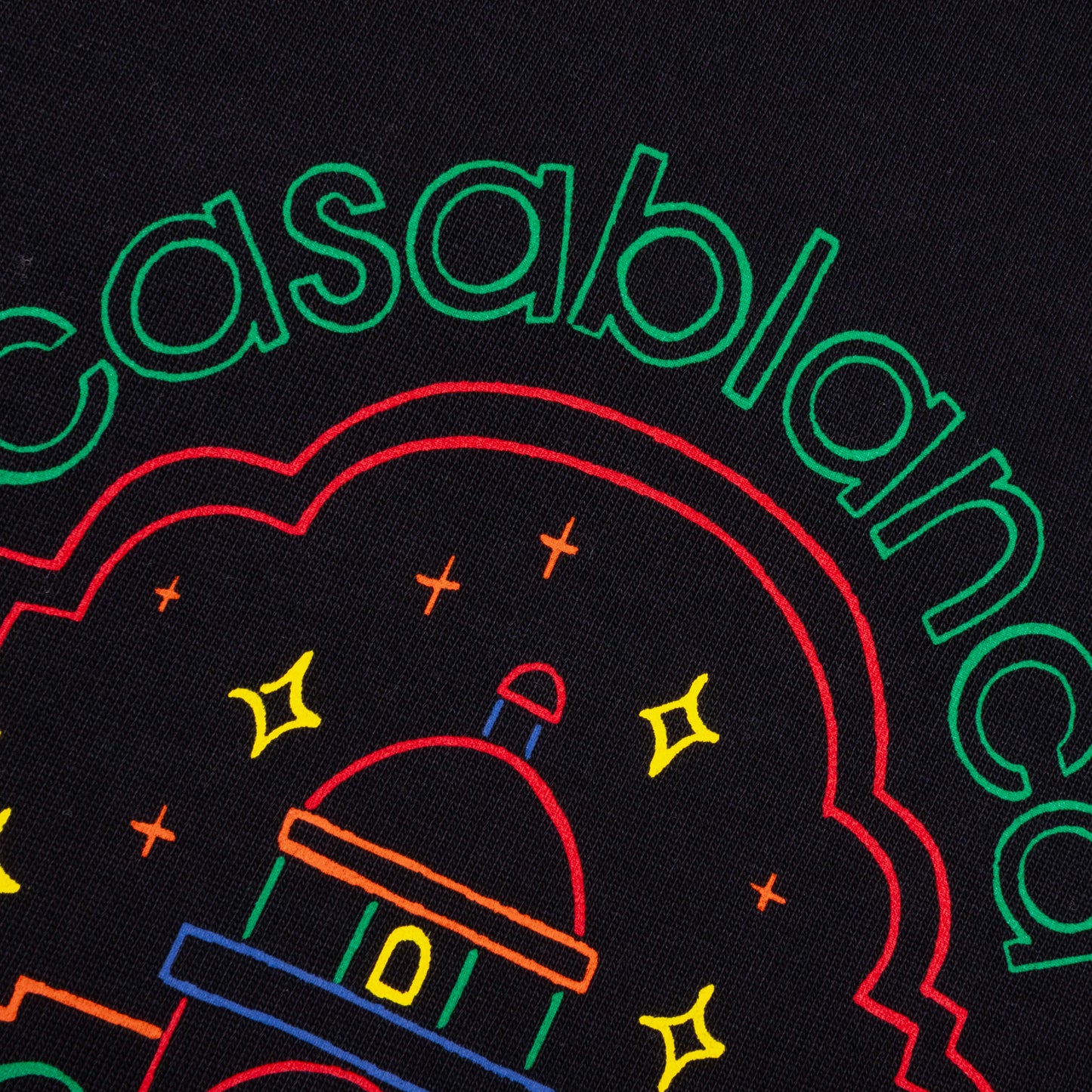 Rainbow Crayon Temple Jersey - Black