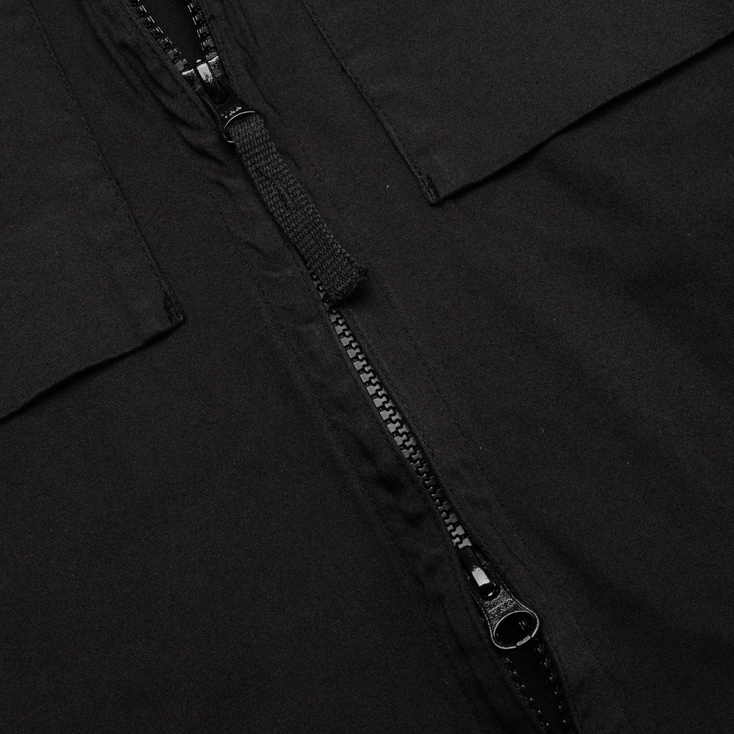 Regular Fit Overshirt - Black