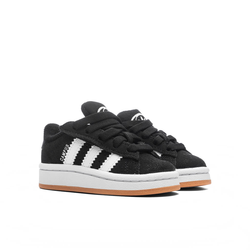 Toddlers Campus 00s Comfort Elastic Lace -  Core Black/Cloud White/Gum