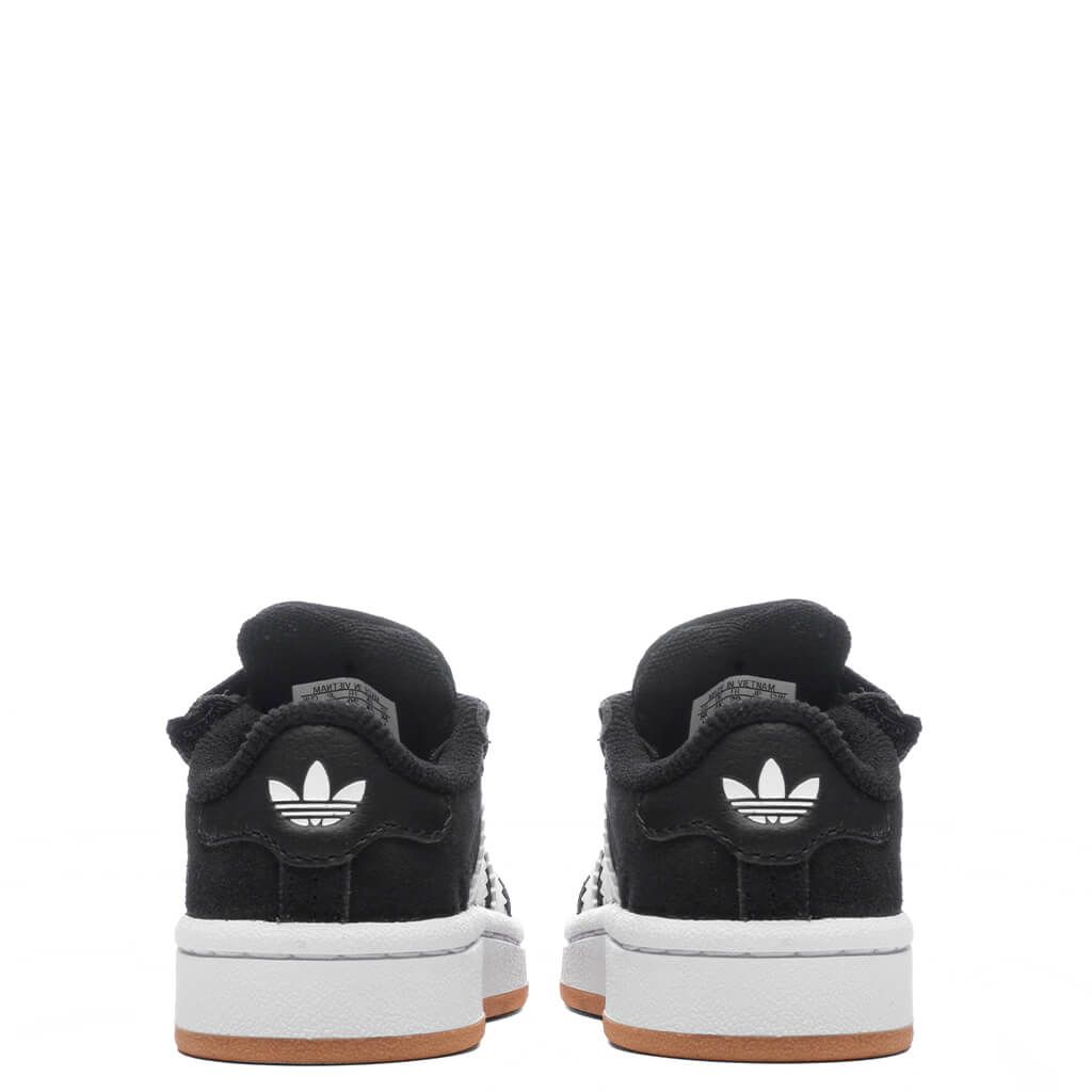 Toddlers Campus 00s Comfort Elastic Lace -  Core Black/Cloud White/Gum
