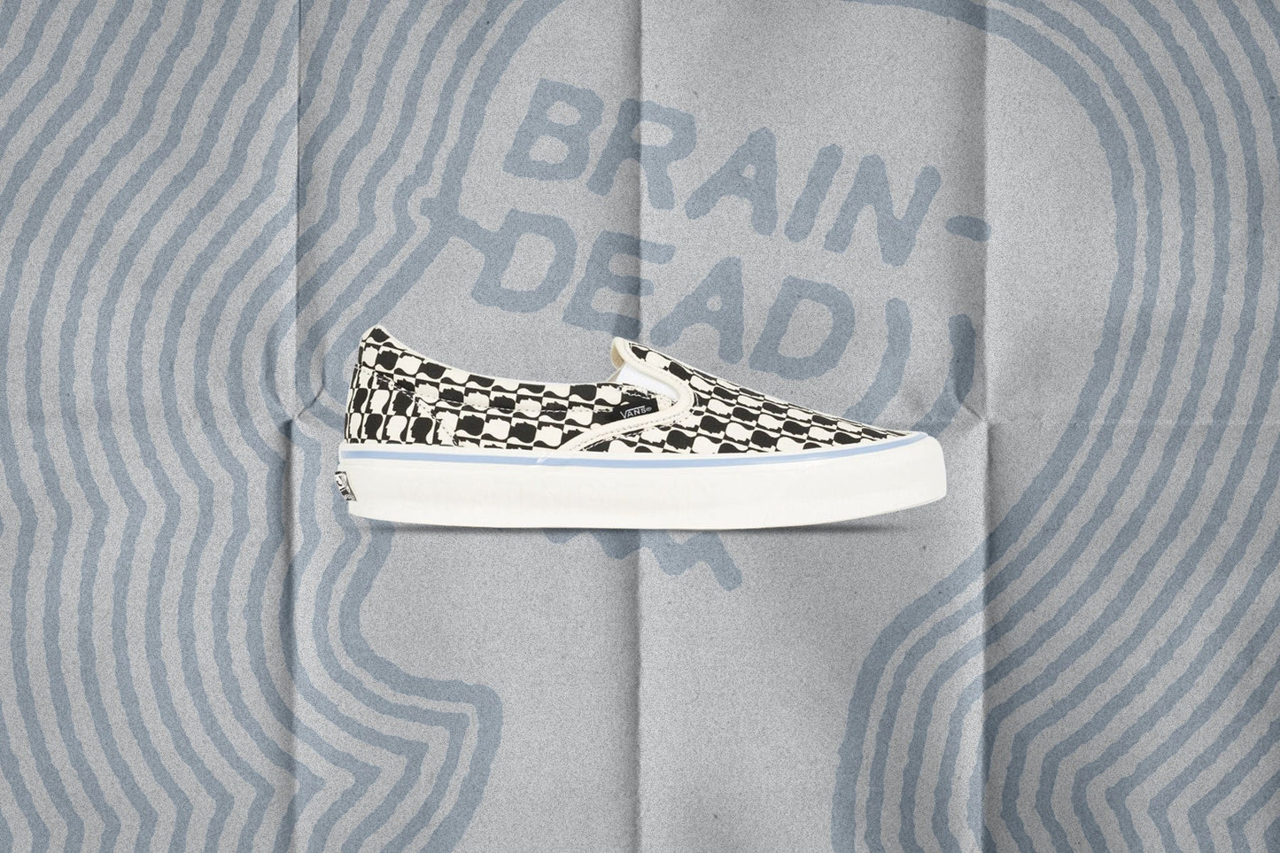 Vans Vault x OG Classic Slip-LX - Braindead Black/White