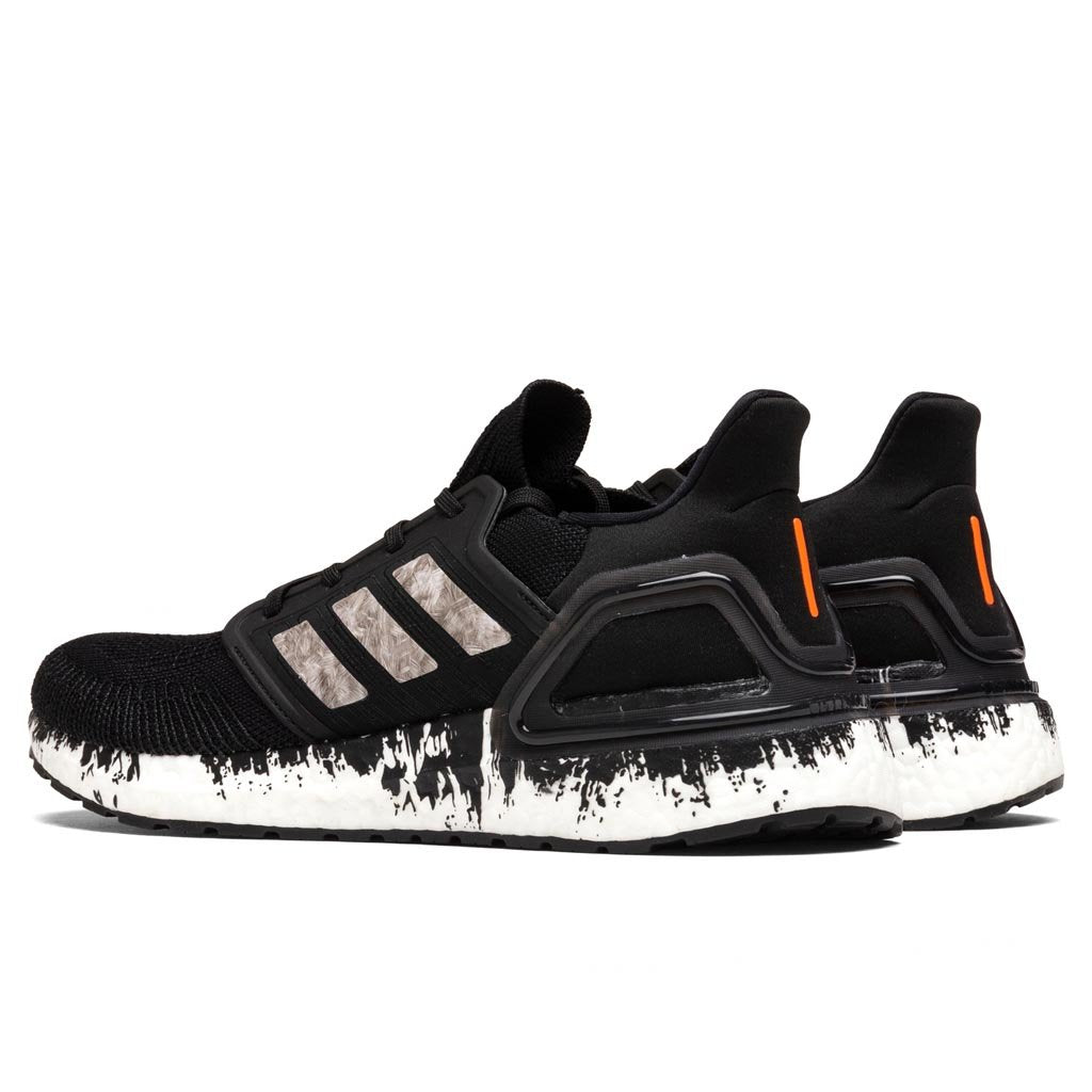Ultraboost 20 'Marble' - Core Black/White