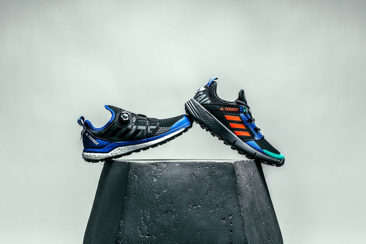 Originals x White Mountaineering Terrex Agravic Speed + - Core Black/Active Orange/Collegiate Royal