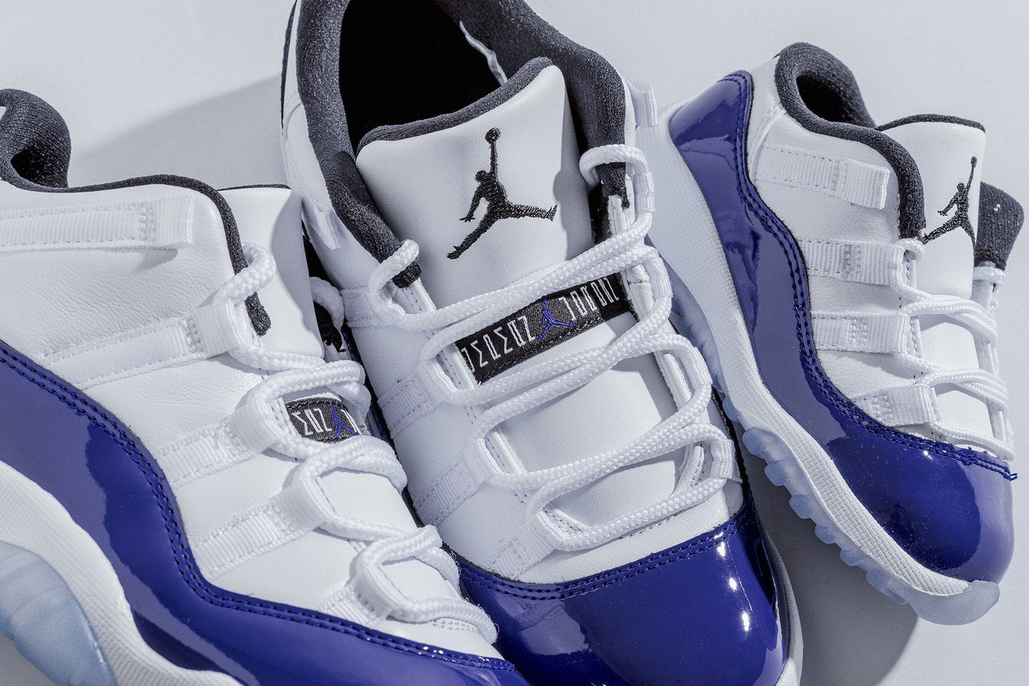 Air Jordan 11 Retro Low (PS) - White/Black/Concord