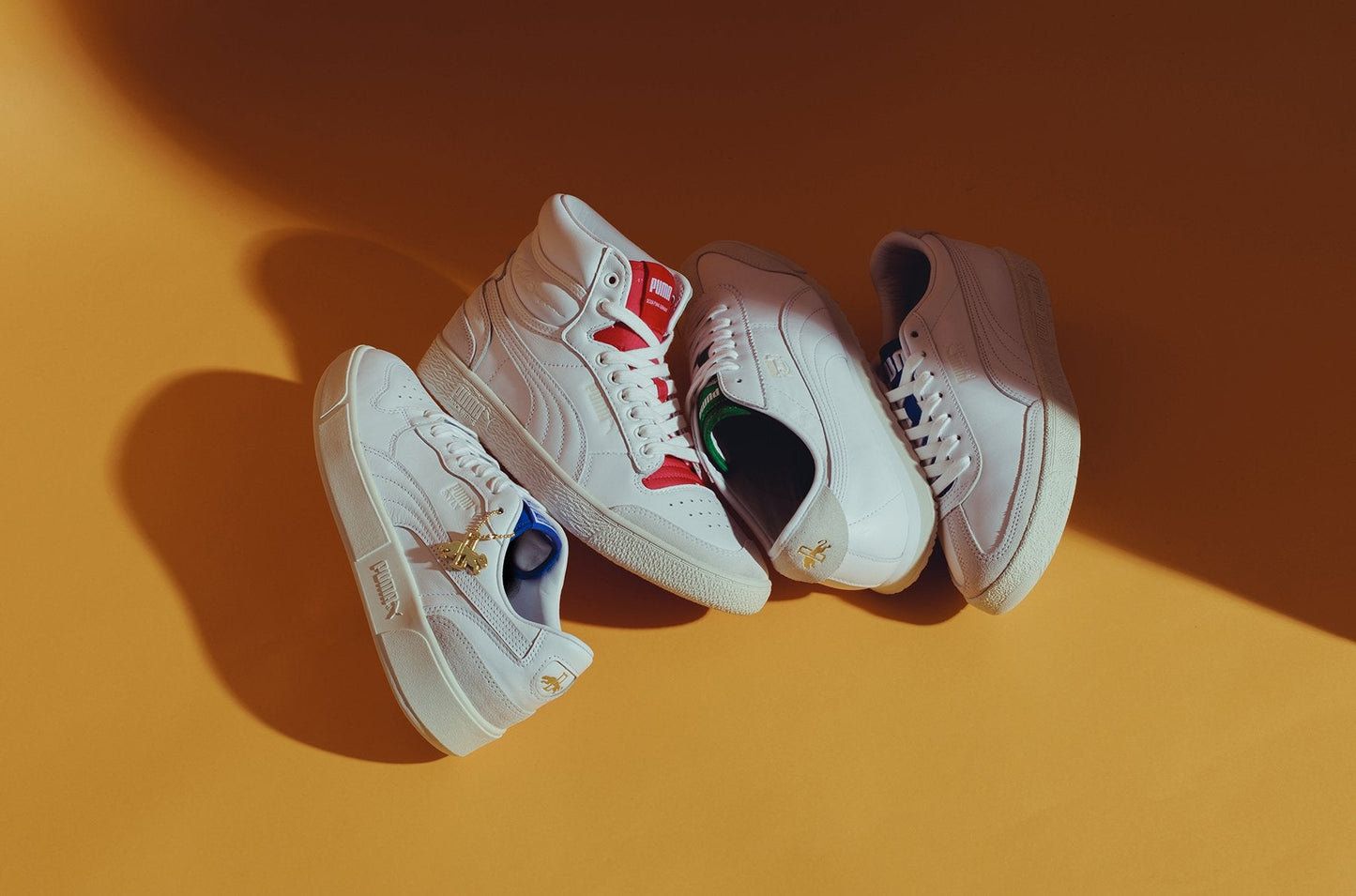 Puma x R. Dassler Legacy COL Ralph Sampson Mid - White/High Risk Red