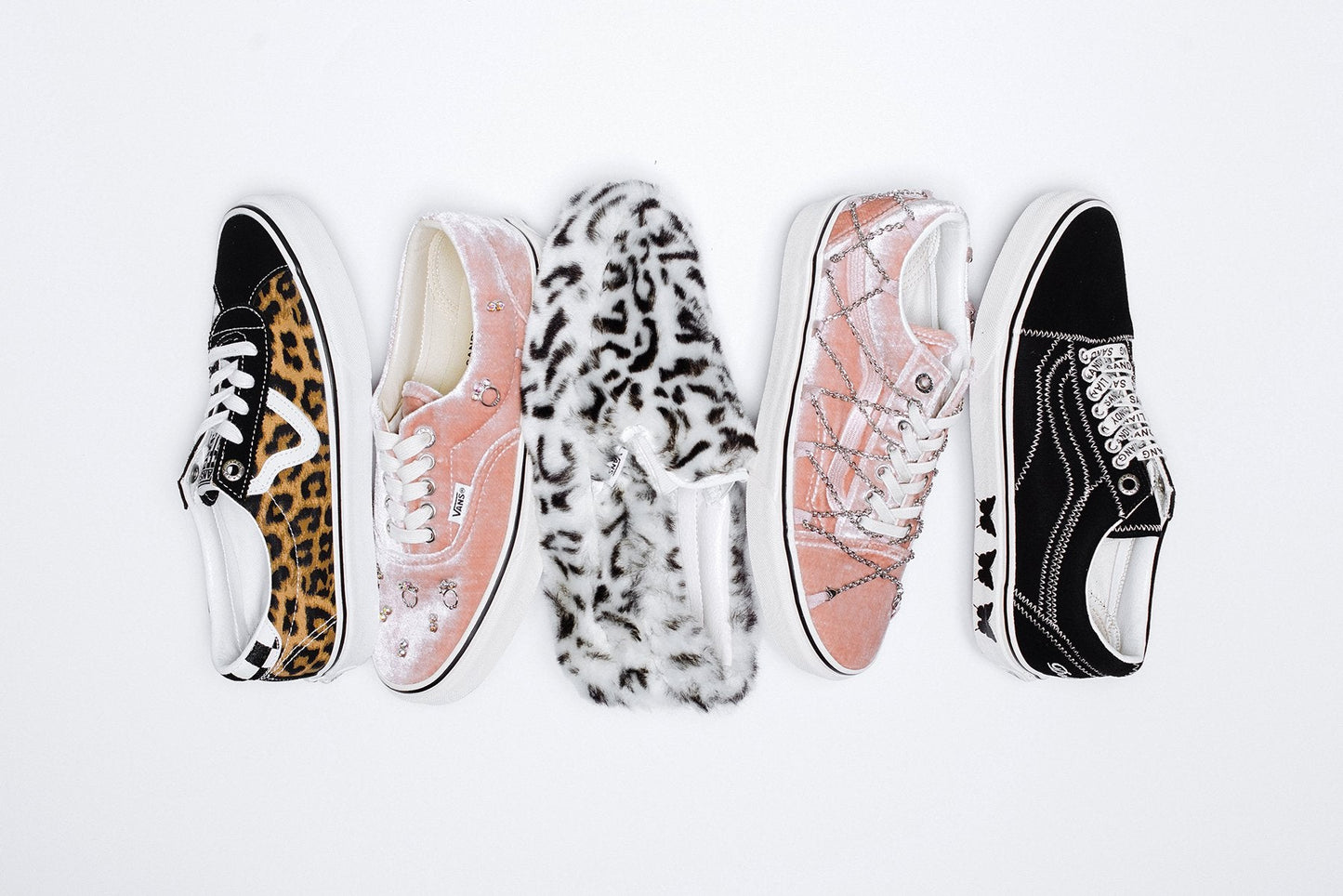 Vans x Sandy Liang Women's Classic Slip On Platform - Paws/True White